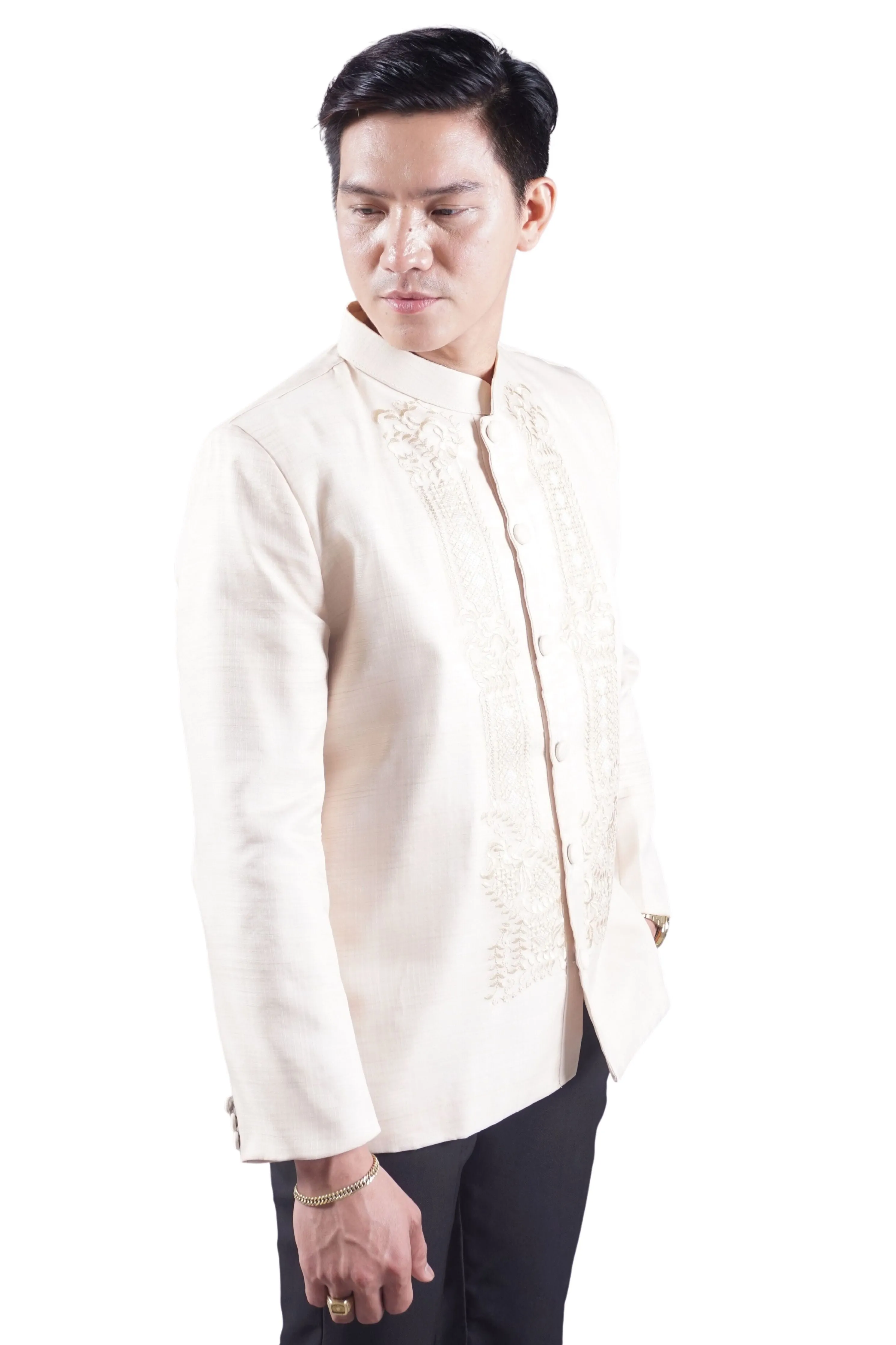 Cocoon Premium Coat Barong Tagalog - Yxel JN45