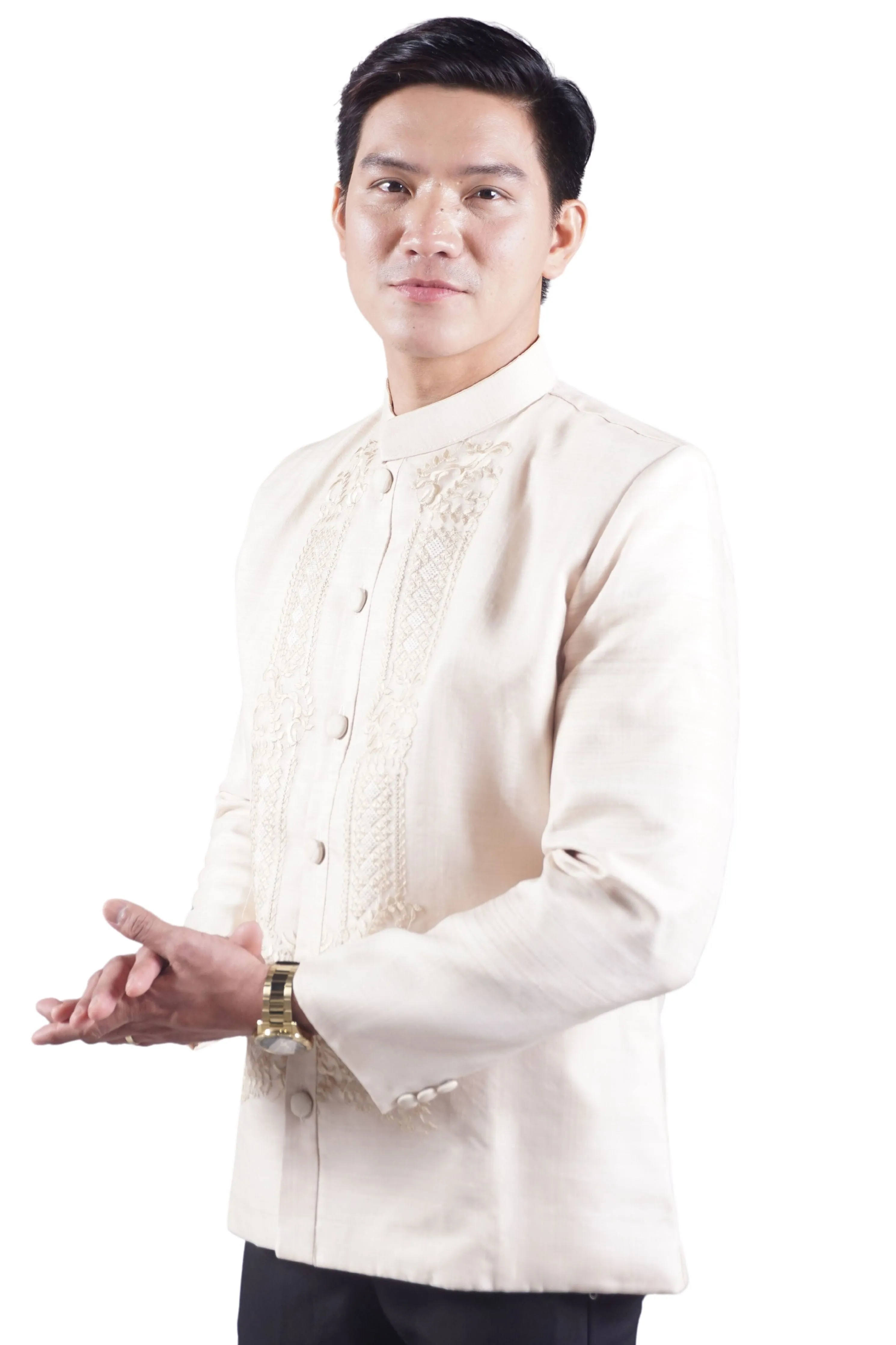 Cocoon Premium Coat Barong Tagalog - Yxel JN45