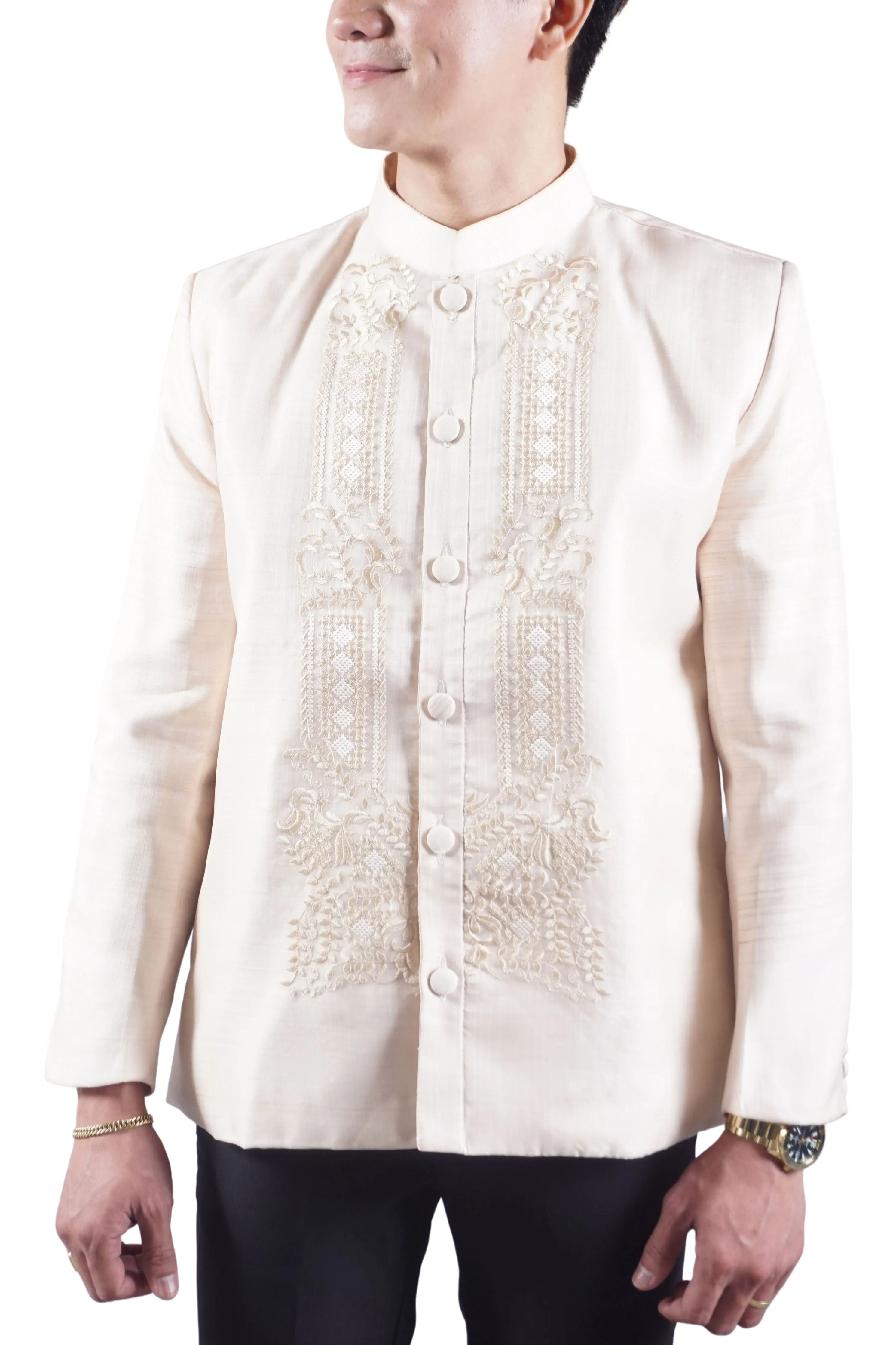 Cocoon Premium Coat Barong Tagalog - Yxel JN45