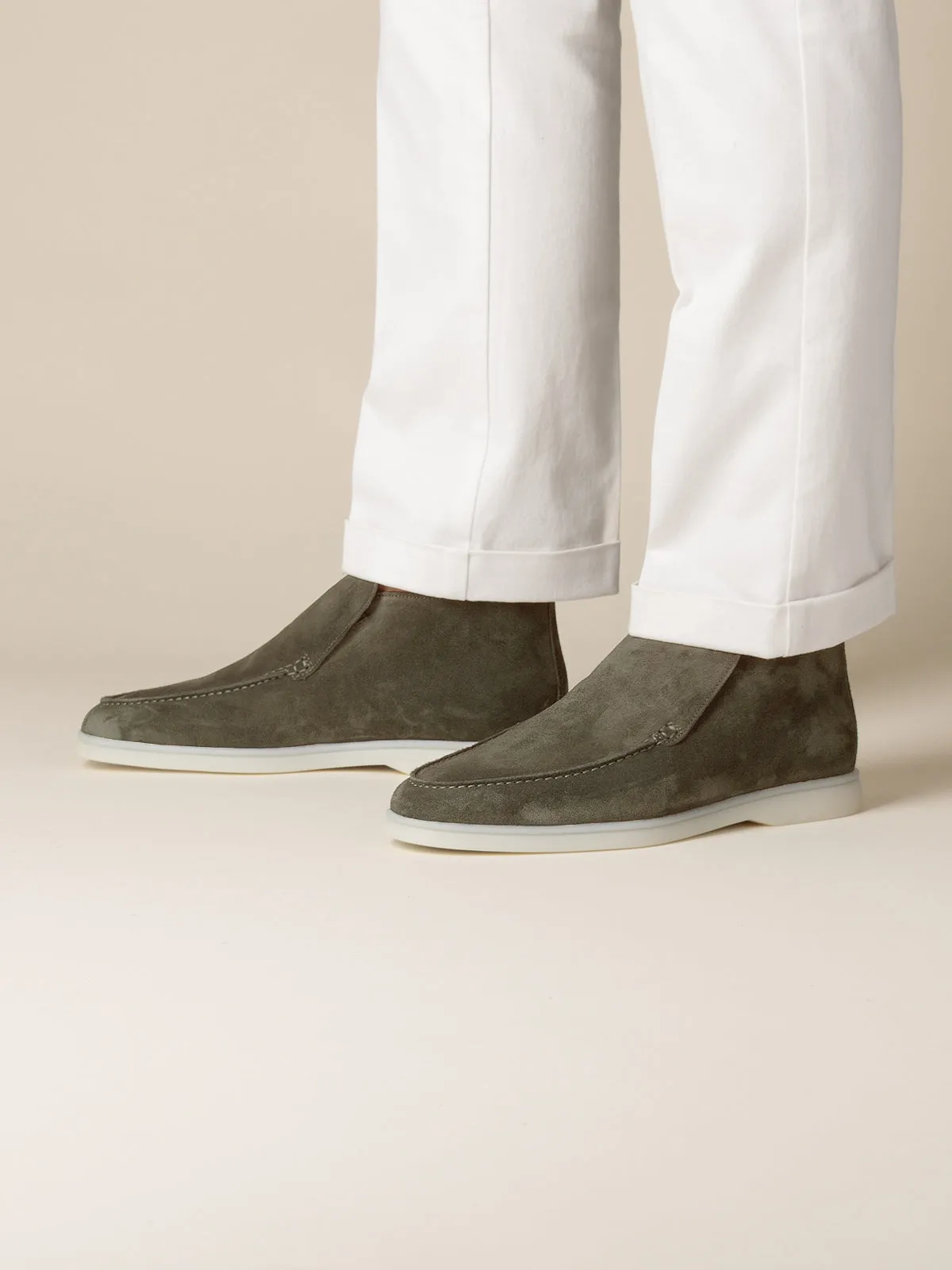 Dark Moss City Loafer