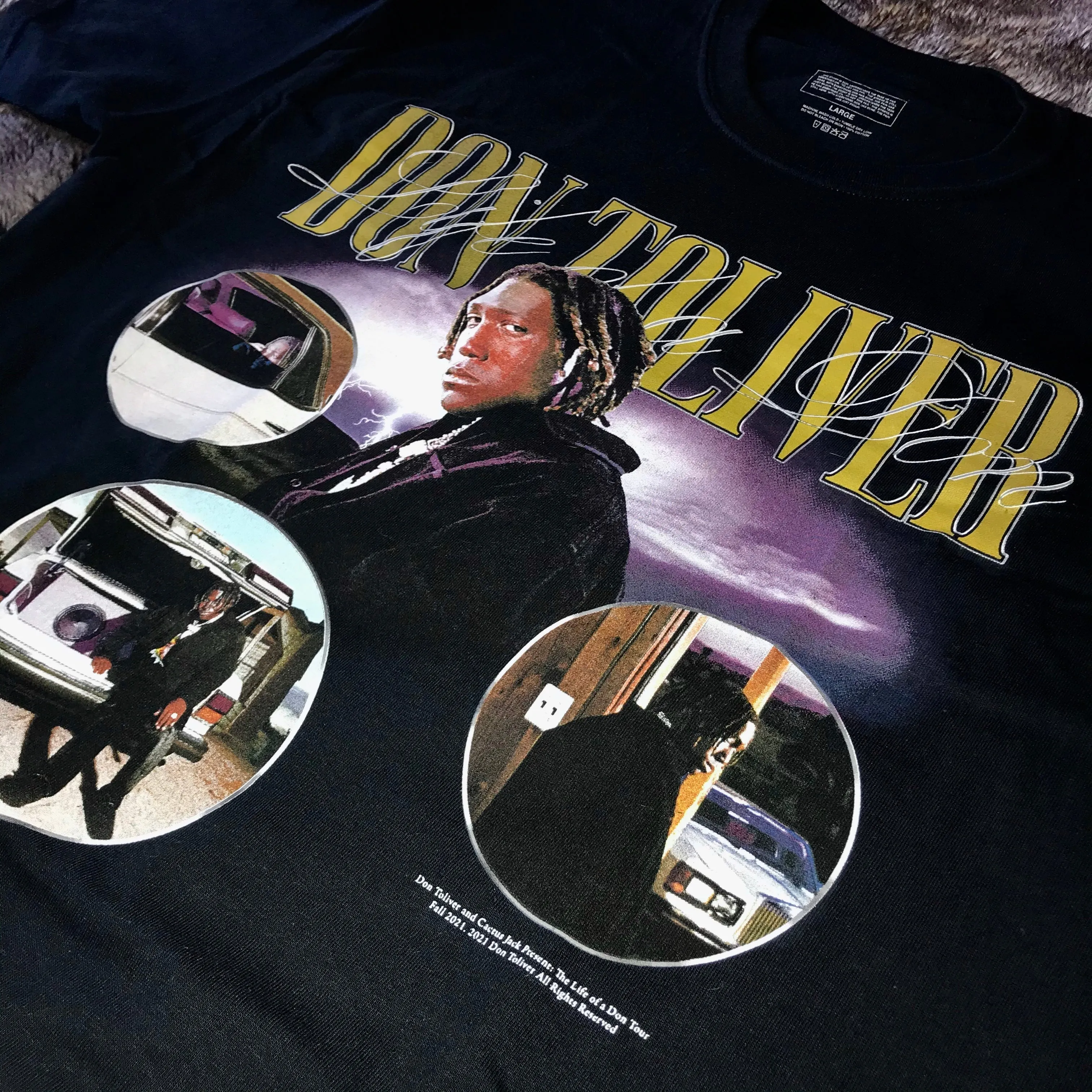 Don Toliver “Life of a Don” 2021 Tour Tee