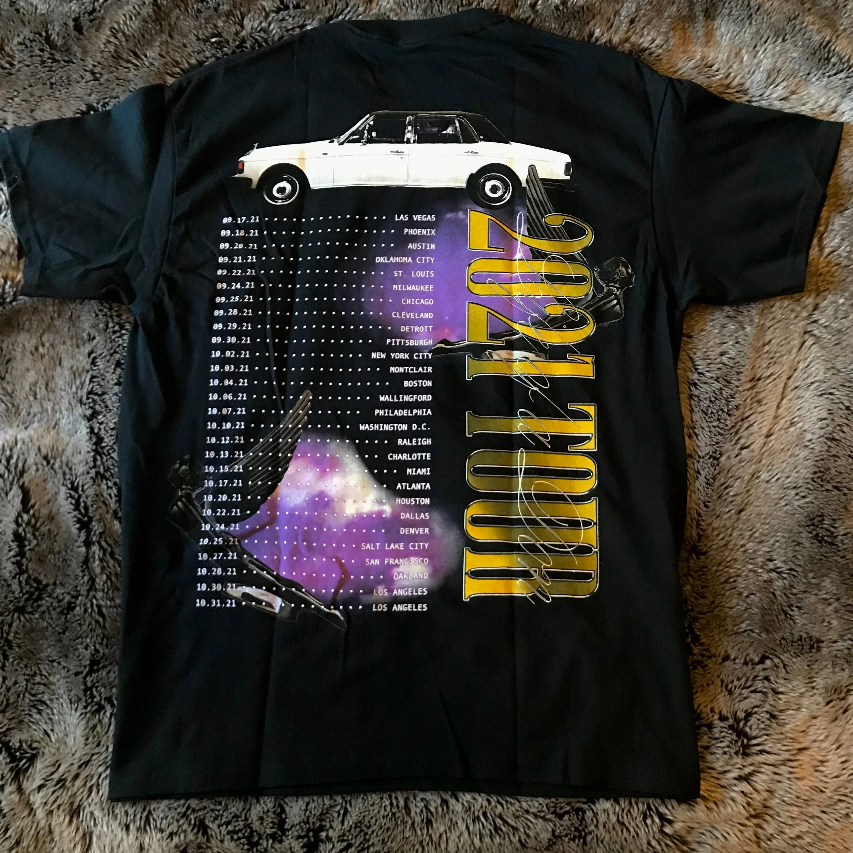 Don Toliver “Life of a Don” 2021 Tour Tee