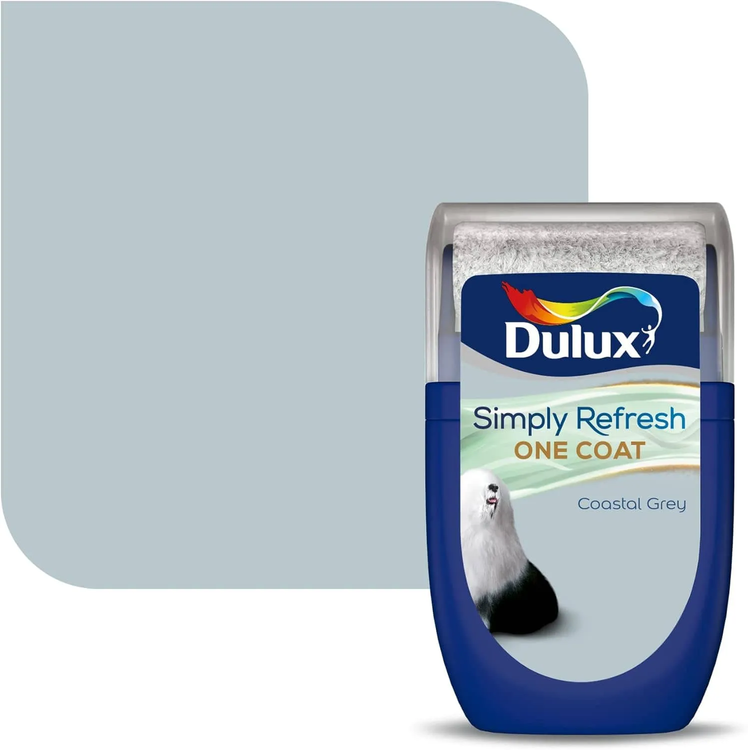 Dulux Simply Refresh One Coat Tester 30ml - Coastal Grey