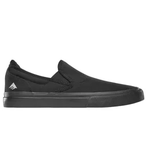 Emerica Wino G6 Slip On - (Canvas) Black Green