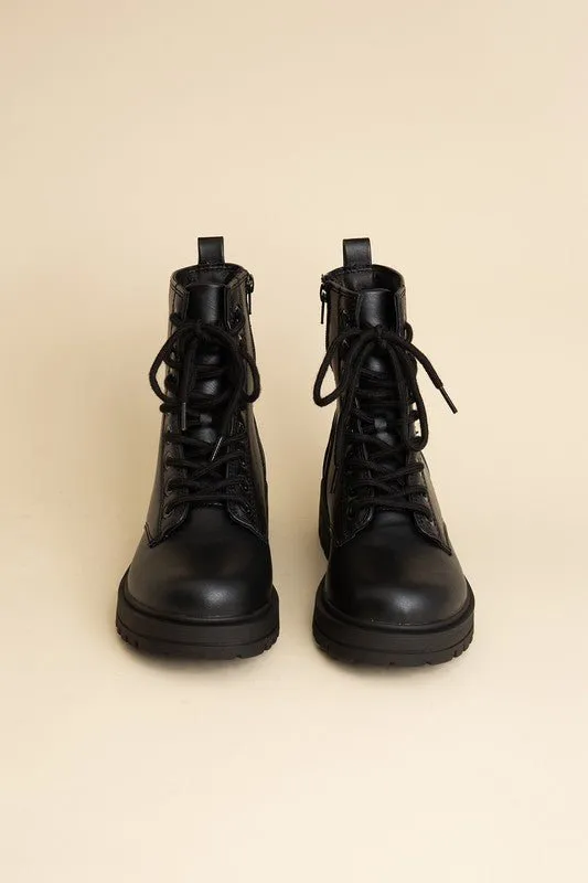 Epsom Lace-Up Boots