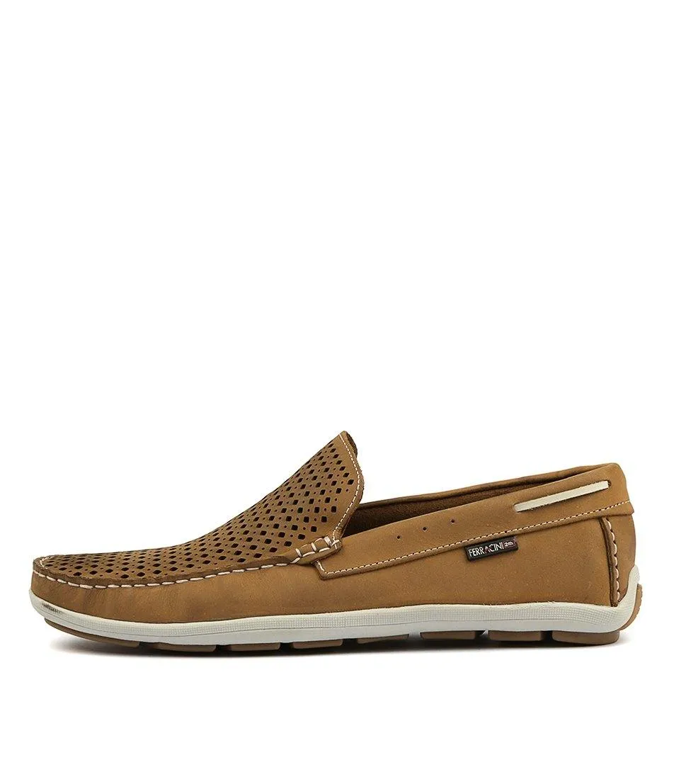 Ferracini Harley Casual Loafers-Tan