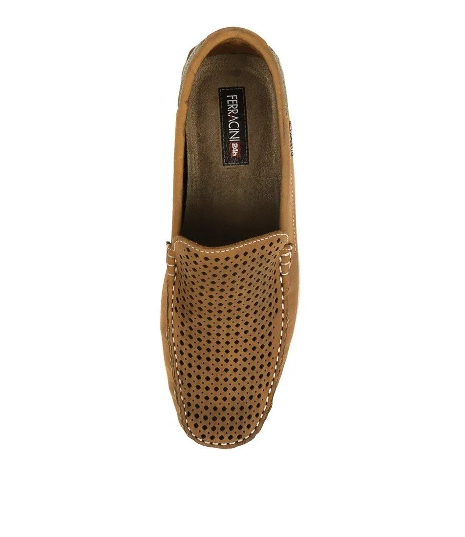 Ferracini Harley Casual Loafers-Tan