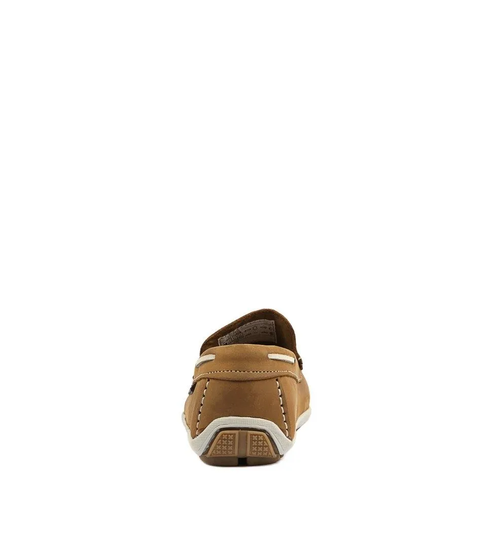 Ferracini Harley Casual Loafers-Tan