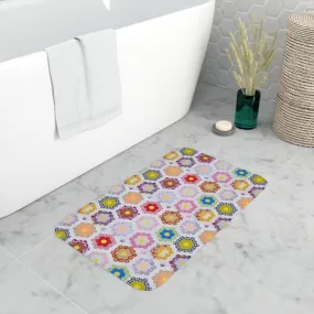 Grandma's Flower Garden - Memory Foam Bath Mat