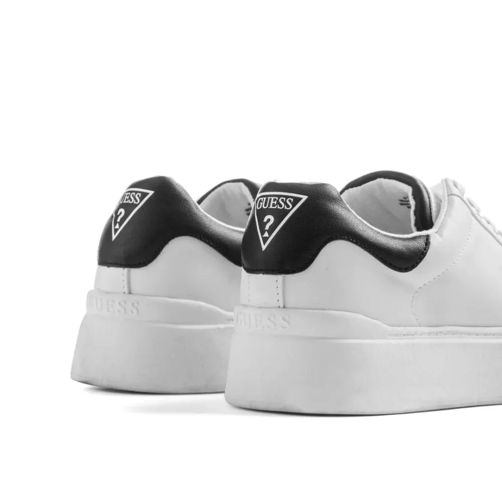 GUESS Perhaps Low-Top Platform Sneakers Women - WHTBLK