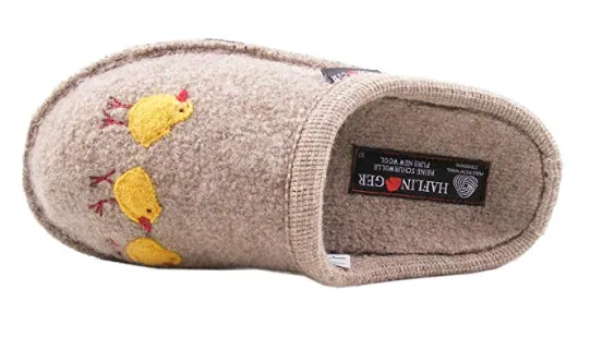 HAFLINGER Gallina Women's Wool Slippers