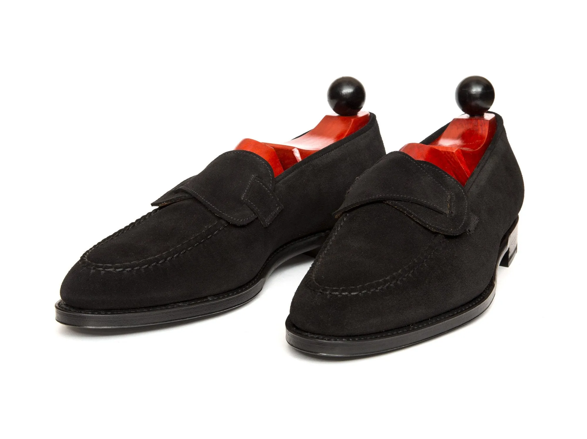 Hawthorne - MTO - Black Suede - TMG Last - Single Leather Sole