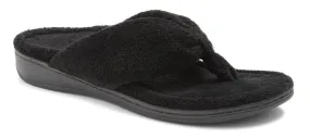 INDULGE GRACIE SLIPPER - BLACK