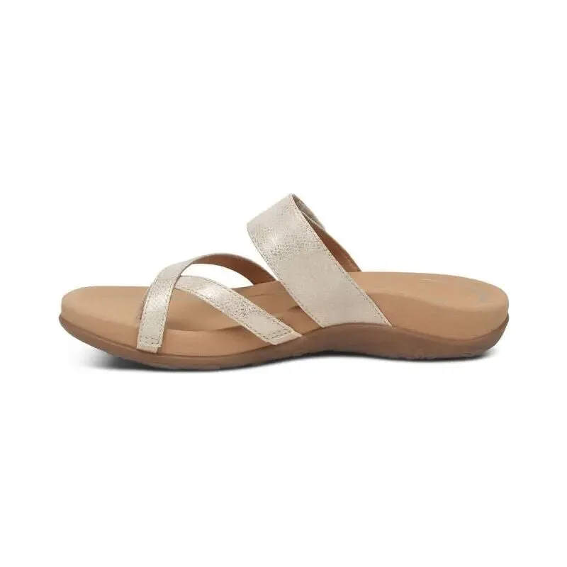 Izzy Adjustable Slide - Light Gold