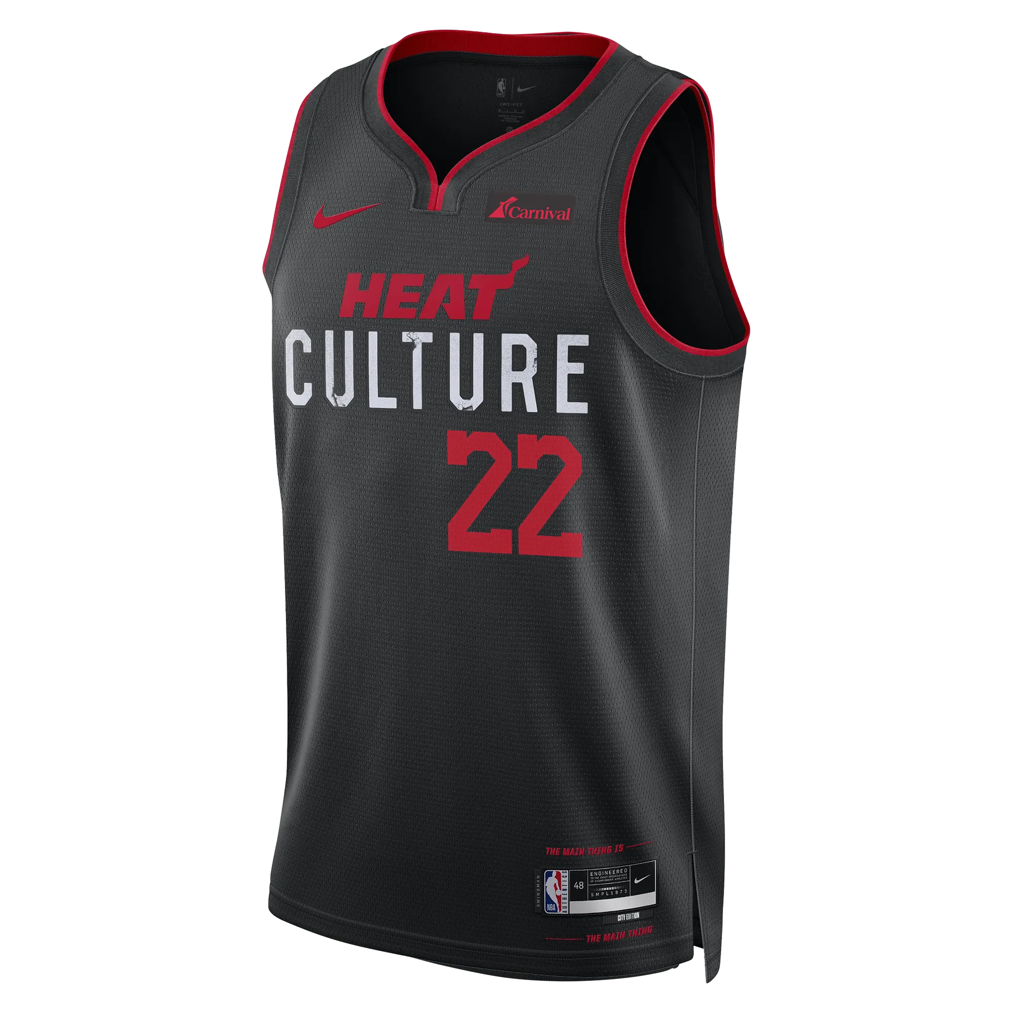 Jimmy Butler Nike HEAT Culture Youth Swingman Jersey