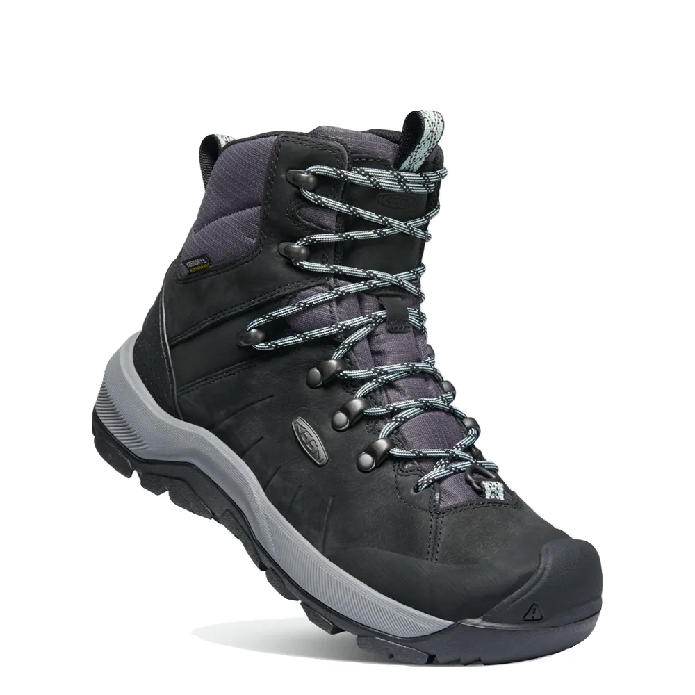 KEEN Women's Revel IV Mid Waterproof Boot in Black