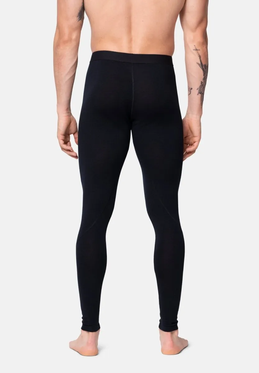 MERINO WOOL BASE LAYER PANTS WITH FLY FOR MEN