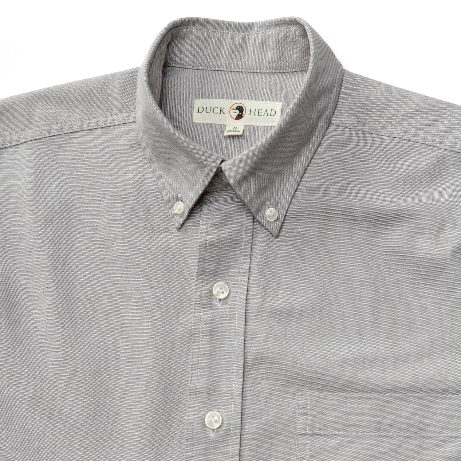 Morris Solid Cotton Oxford Sport Shirt