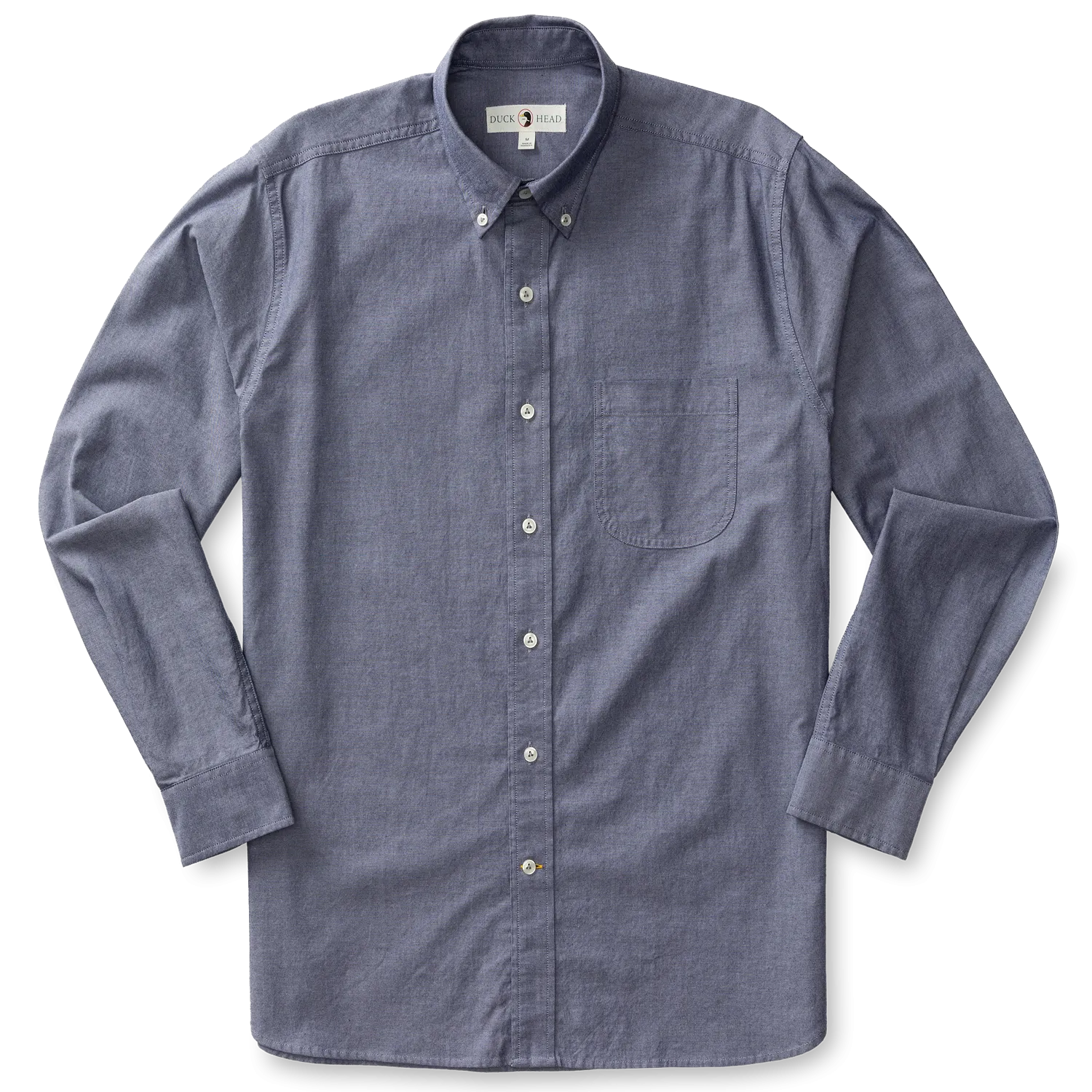 Morris Solid Cotton Oxford Sport Shirt