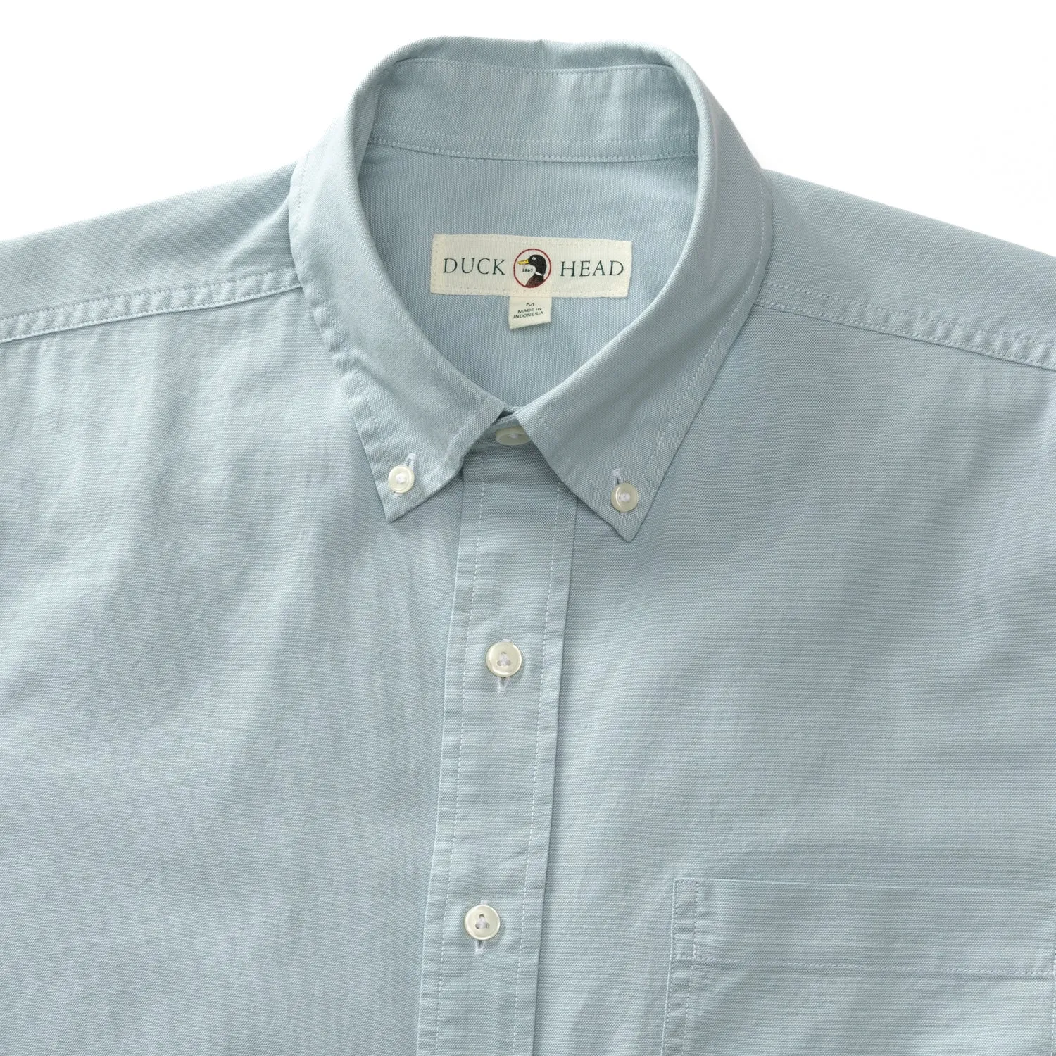 Morris Solid Cotton Oxford Sport Shirt