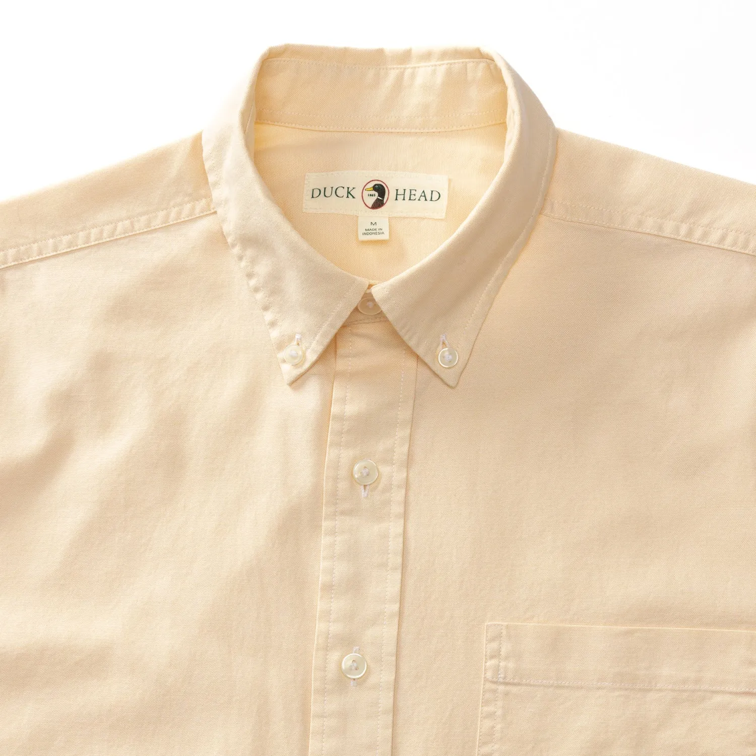 Morris Solid Cotton Oxford Sport Shirt