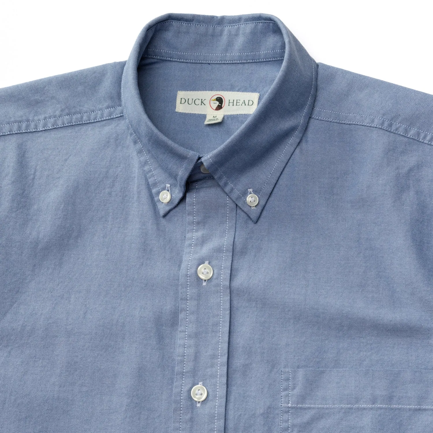 Morris Solid Cotton Oxford Sport Shirt