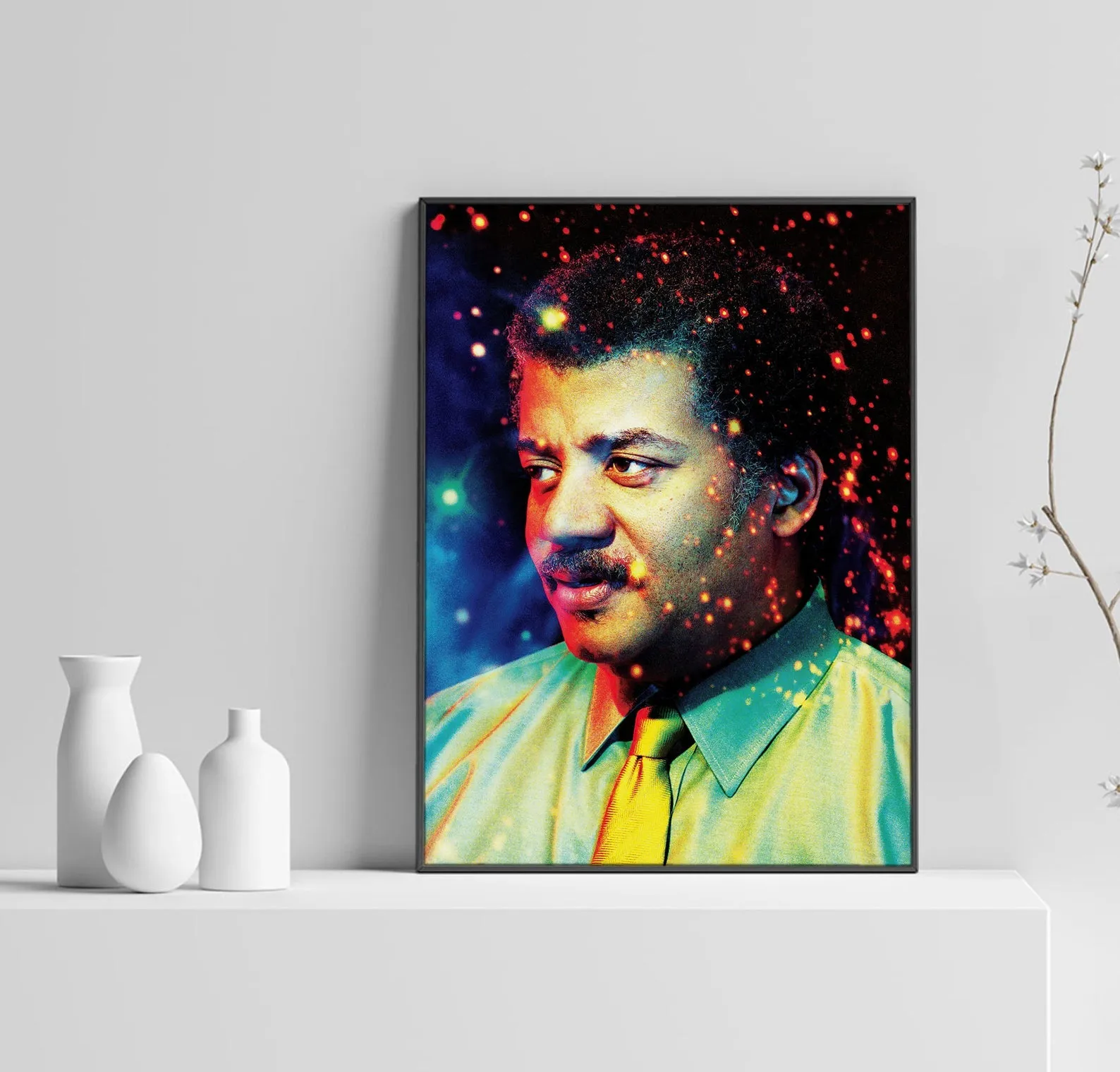 Neil Degrasse Tyson Poster, Need Science Art, Science Poster, Home Decor, Custom Poster, Canvas Poster, Rolled Canvas, Home Decoration