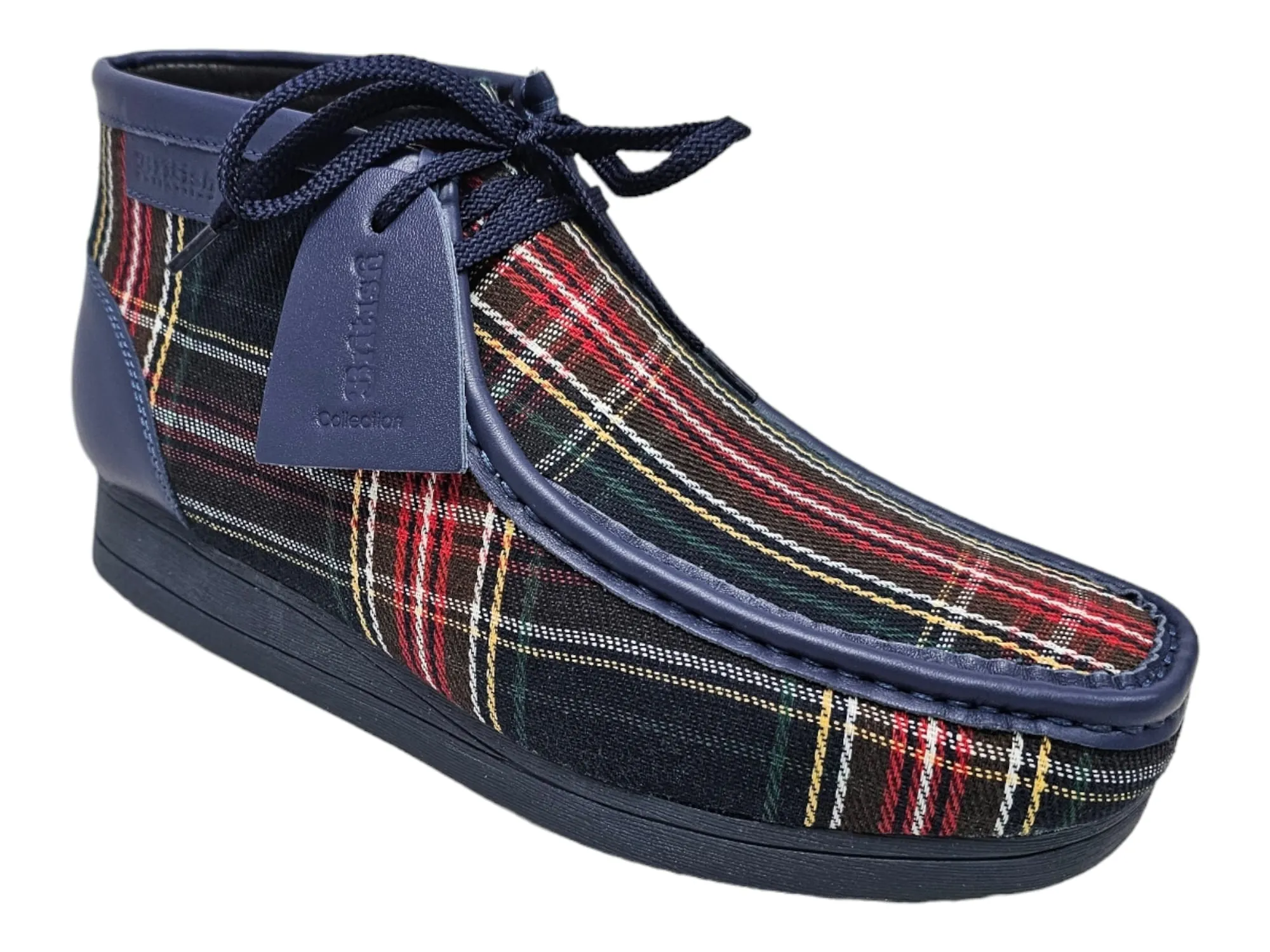 Mens New Castle Print Casual Shoe by British Collection - Versatile & Stylish