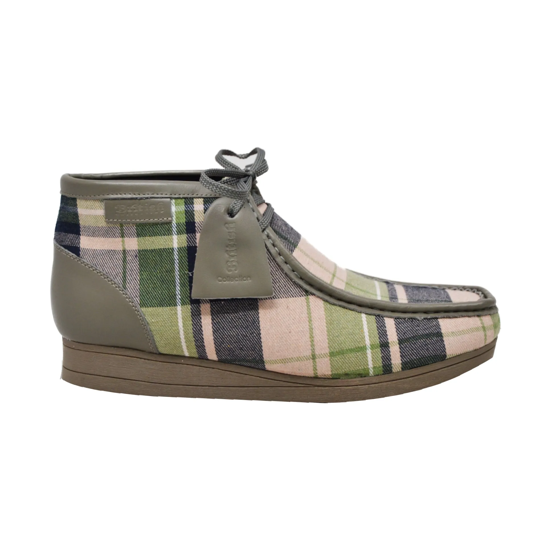 Mens New Castle Print Casual Shoe by British Collection - Versatile & Stylish