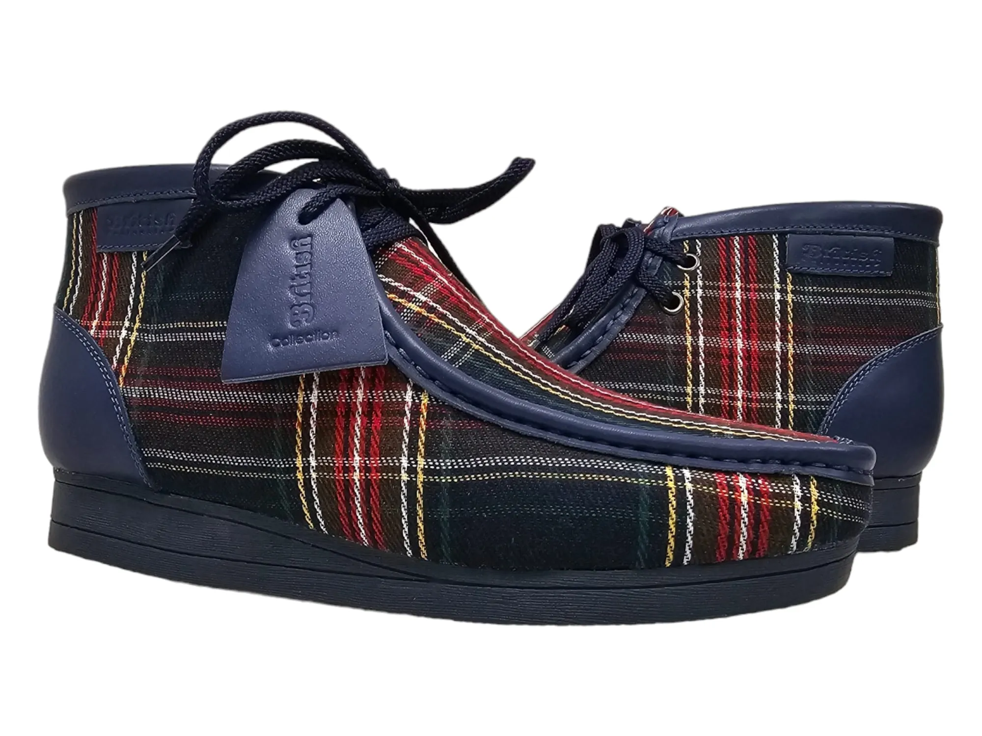 Mens New Castle Print Casual Shoe by British Collection - Versatile & Stylish