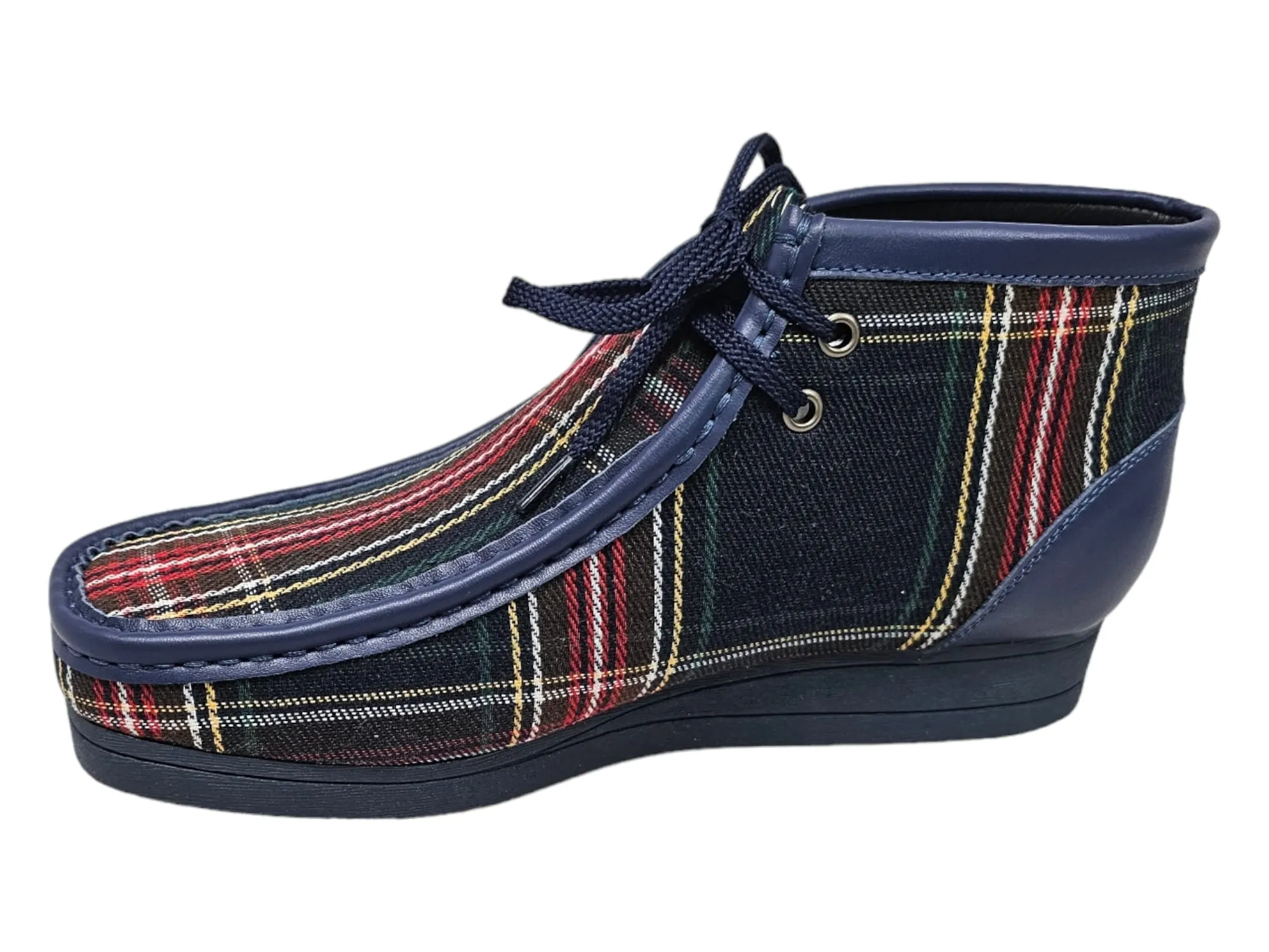 Mens New Castle Print Casual Shoe by British Collection - Versatile & Stylish