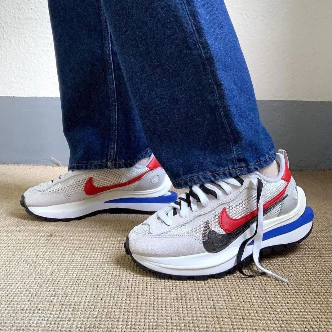 Nike X Sacai Vaporwaffle White Blue