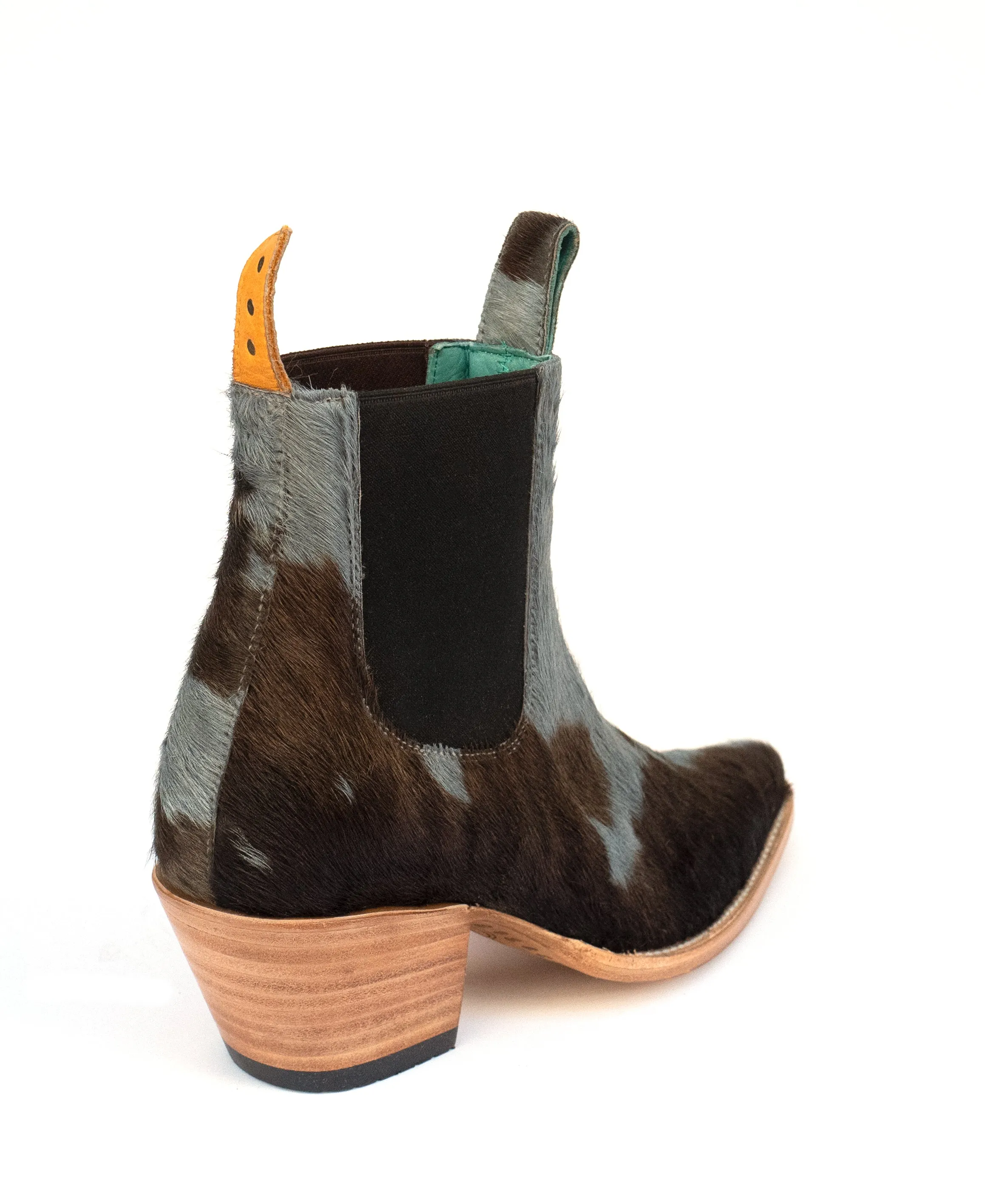 No.1001 FREEWAY chelsea boot deep dusk fur men's