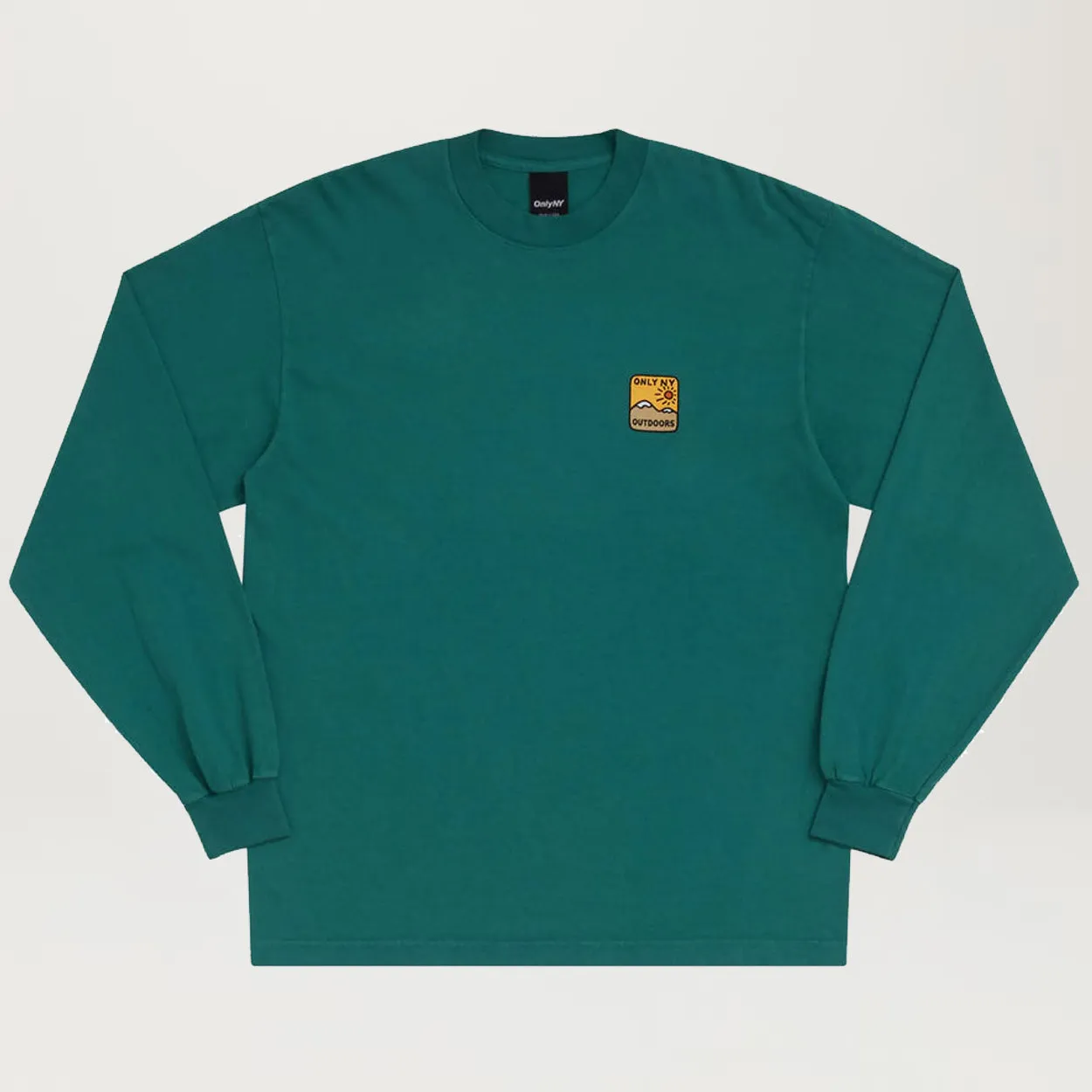 Only NY Snow Caps L/S Tee (Dark Teal)