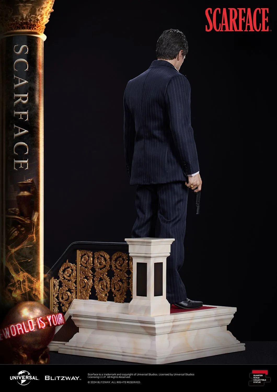 PRE-ORDER: Blitzway Scarface Tony Montana (Standard Ver.) 1/4 Superb Scale Statue