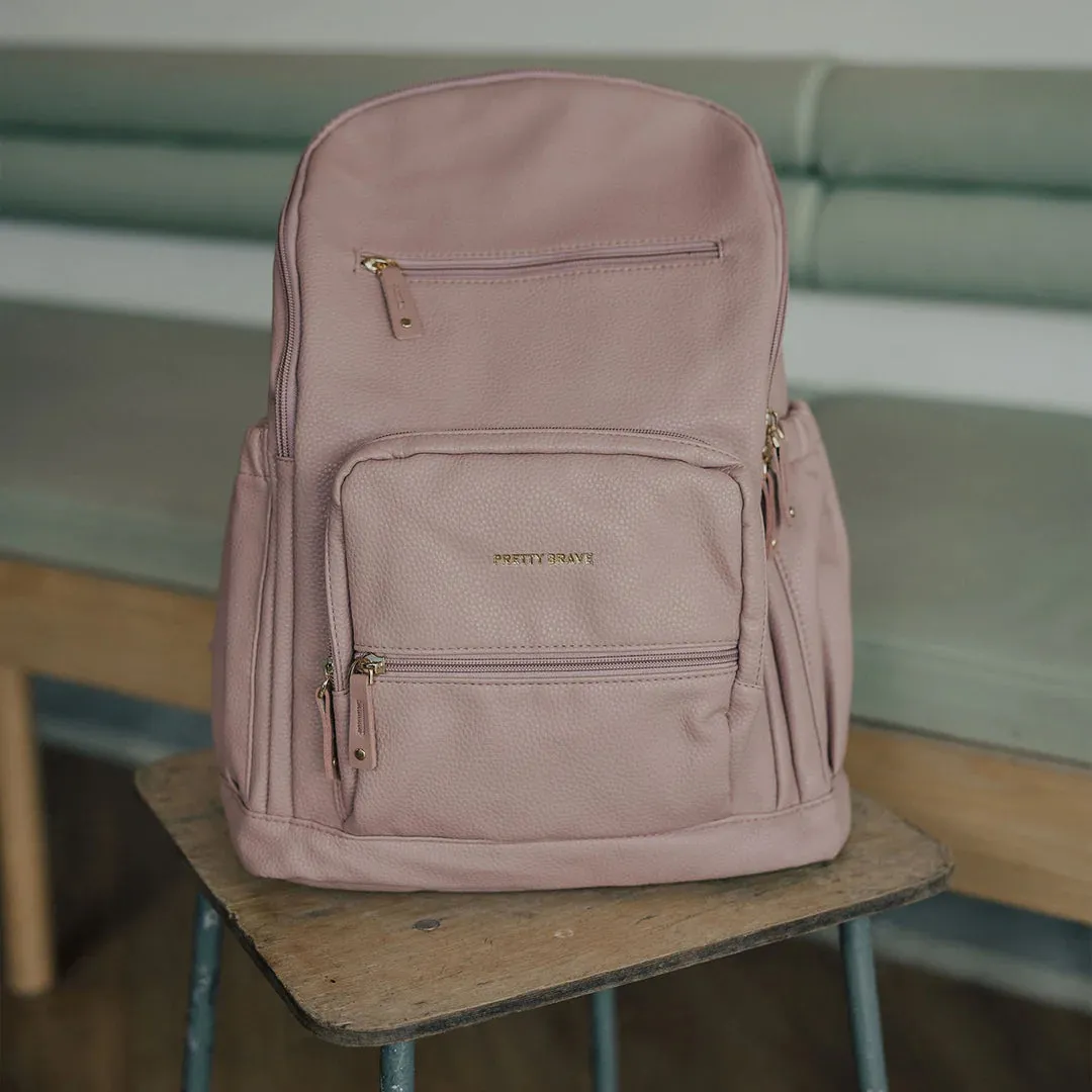 Pretty Brave Chloe Backpack - Dusky Rose