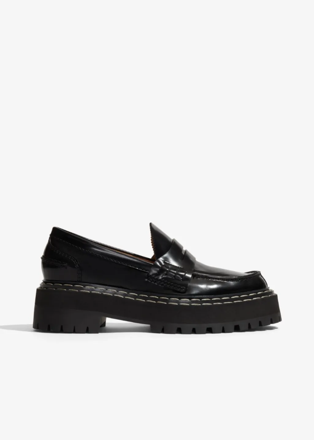 Proenza Schouler White Label Lug Sole Platform Loafers