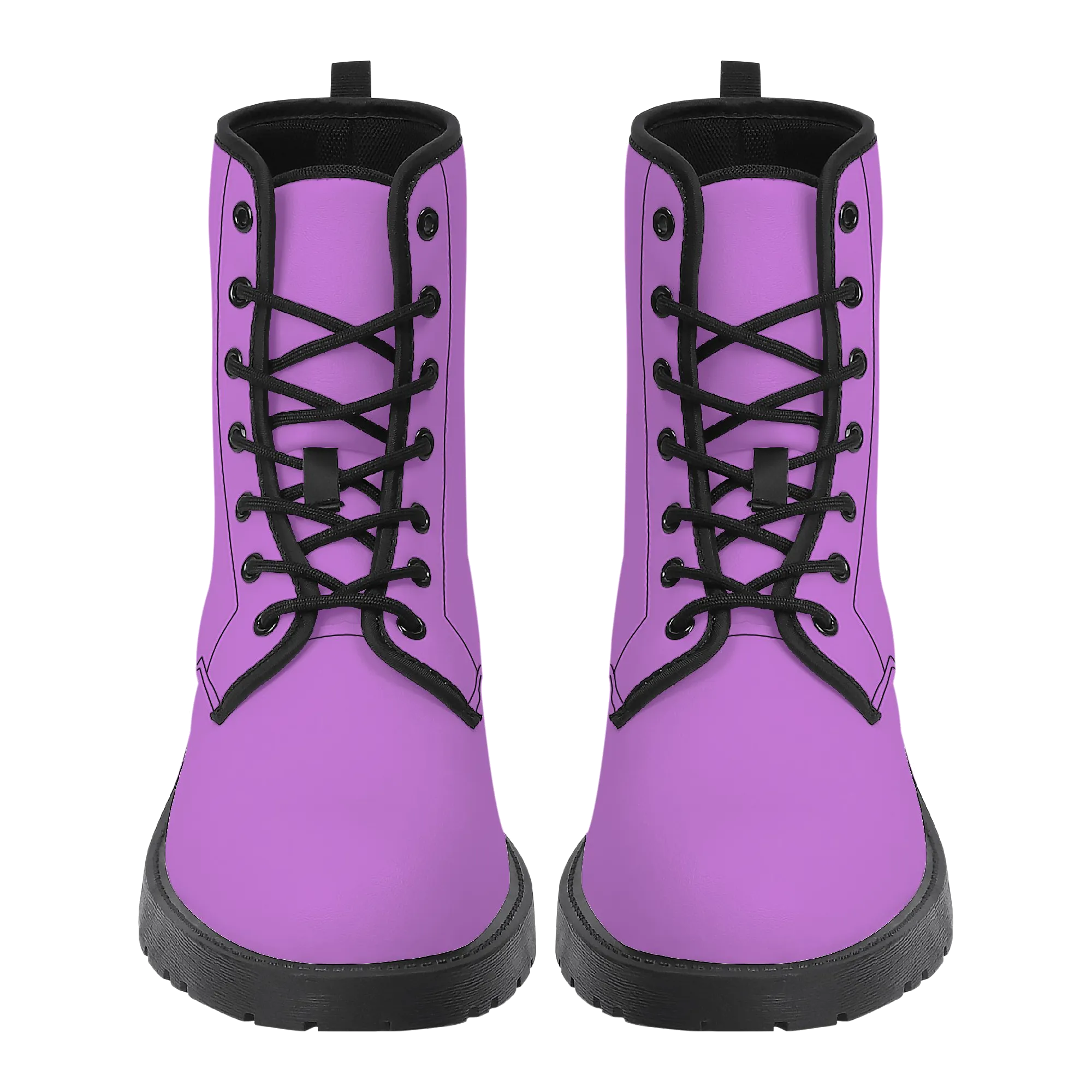 Purple Squad Unisex Vegan Leather Boots