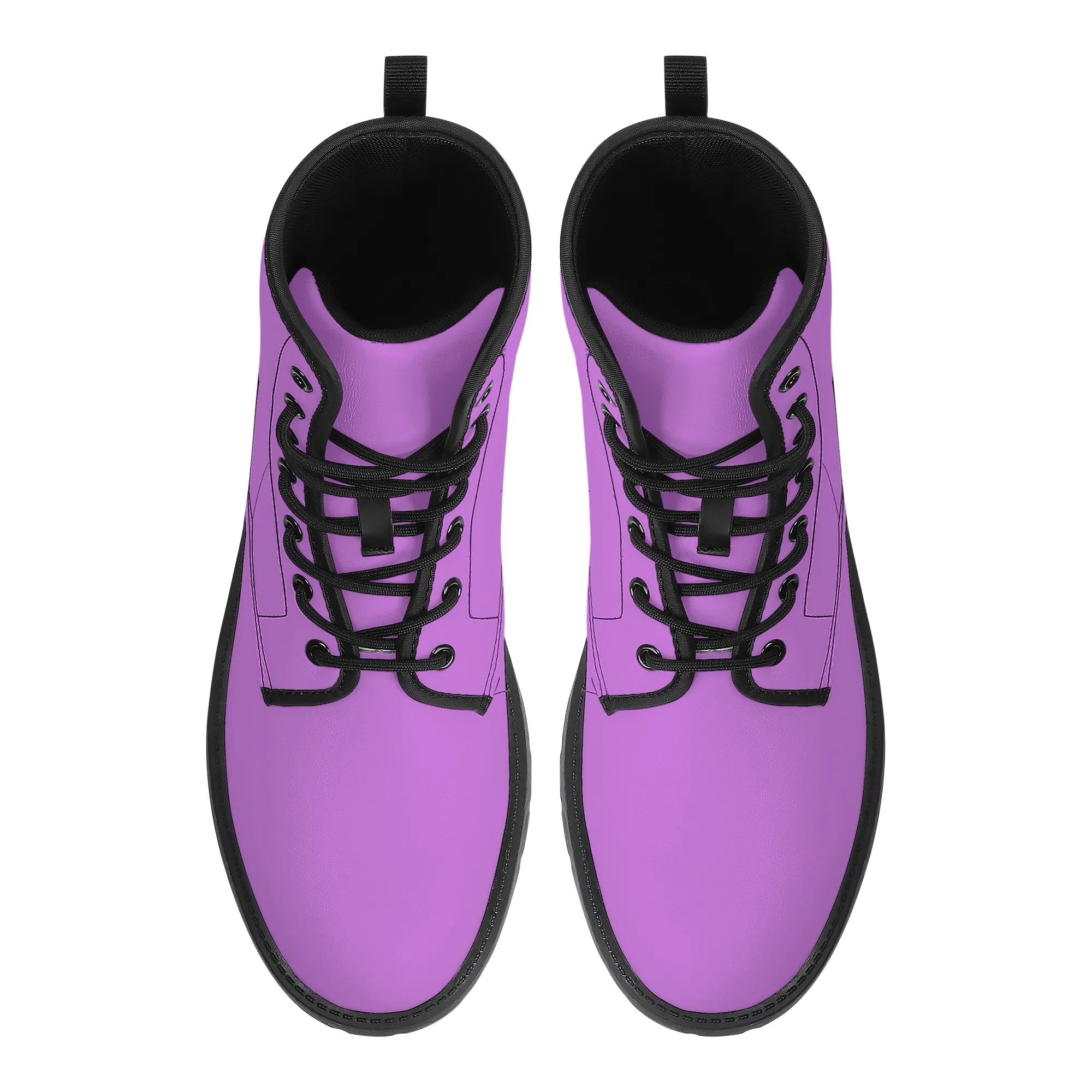 Purple Squad Unisex Vegan Leather Boots