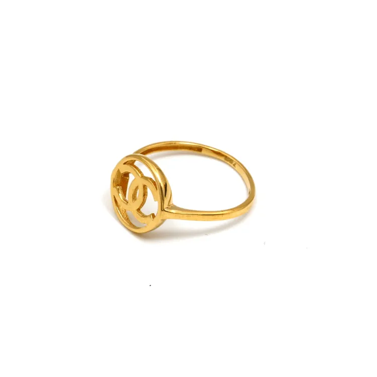 Real Gold GZCH Plain Round Ring 0074-7YZ (SIZE 8.5) R2389