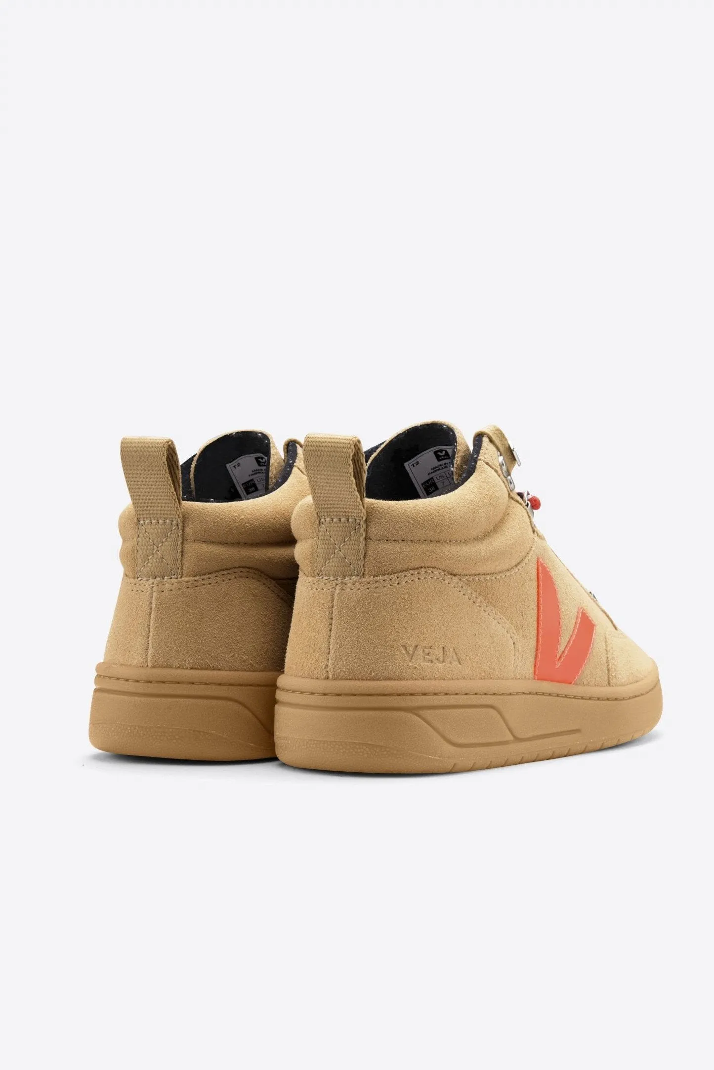 roirama sneakers suede desert orange gum sole