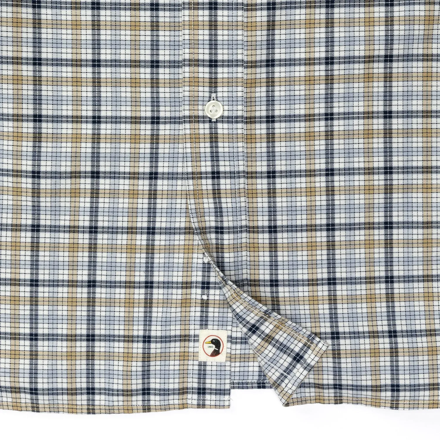 Russel Plaid Cotton Oxford Sport Shirt