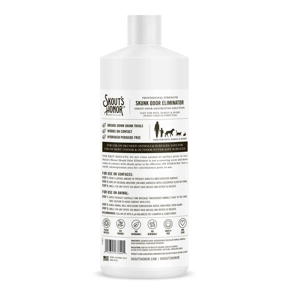 Skout's Honor Skunk Odor Eliminator 32oz