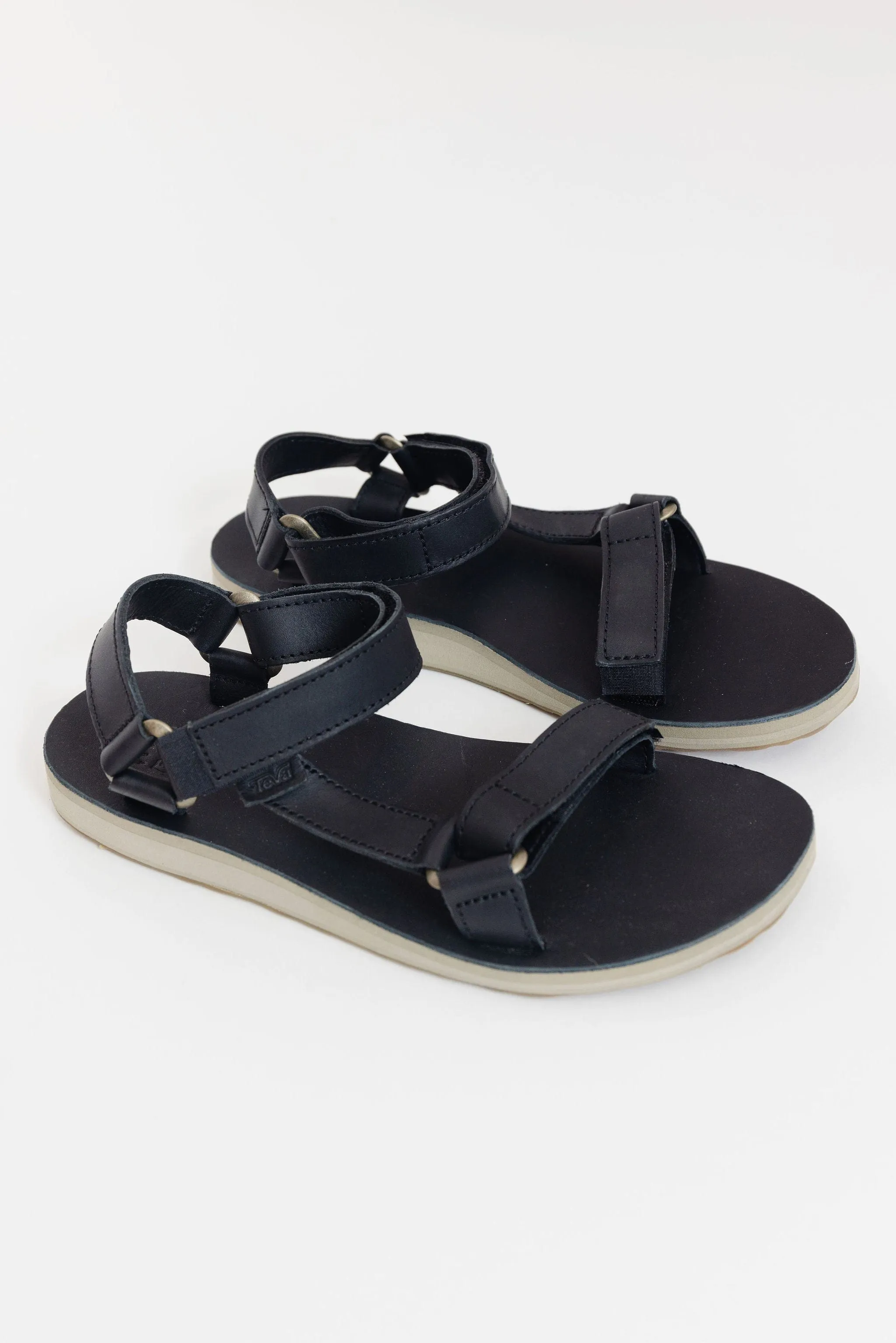 Teva Original Universal Leather Sandal in Black