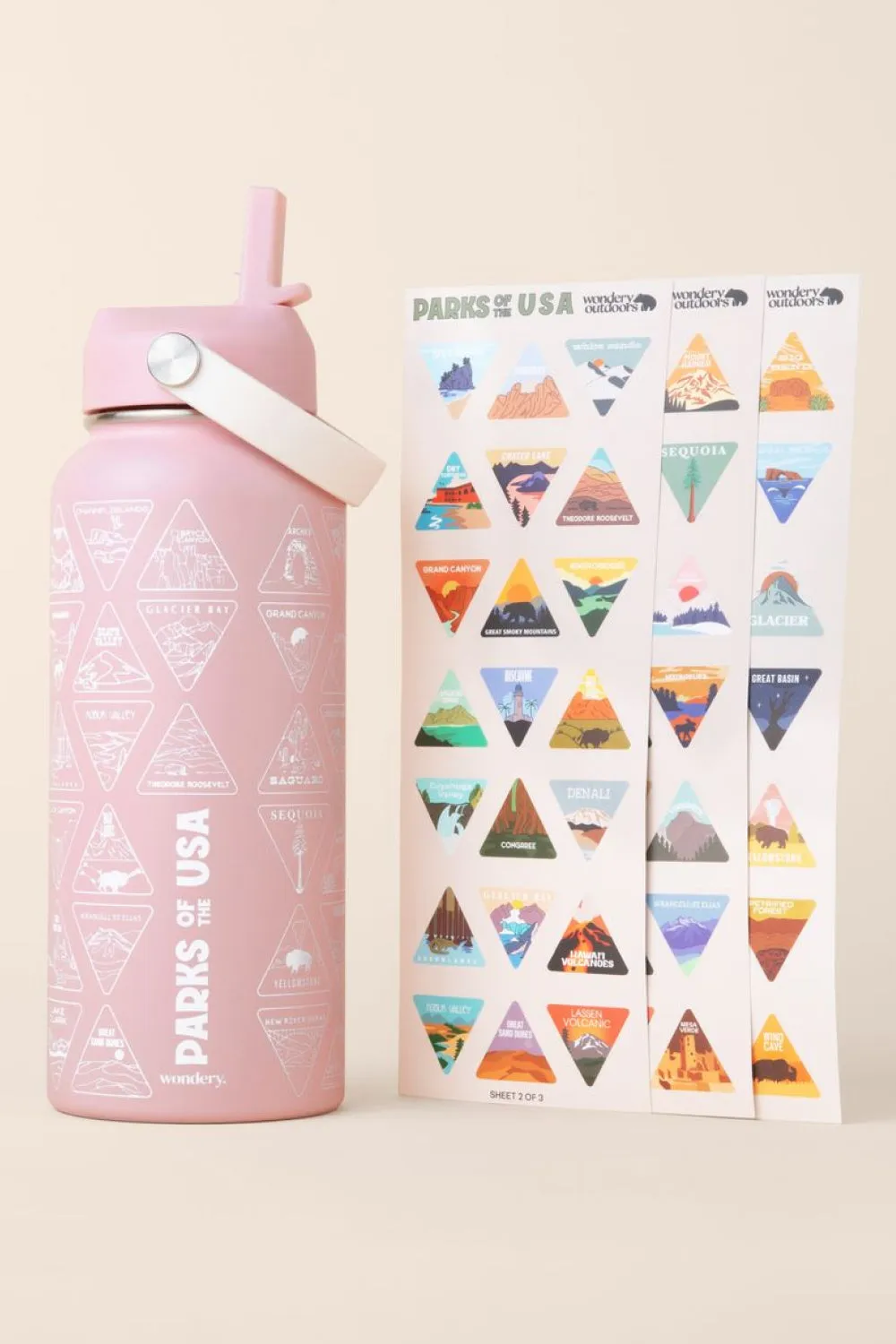 The Original Parks of the USA Bucket List Bottle