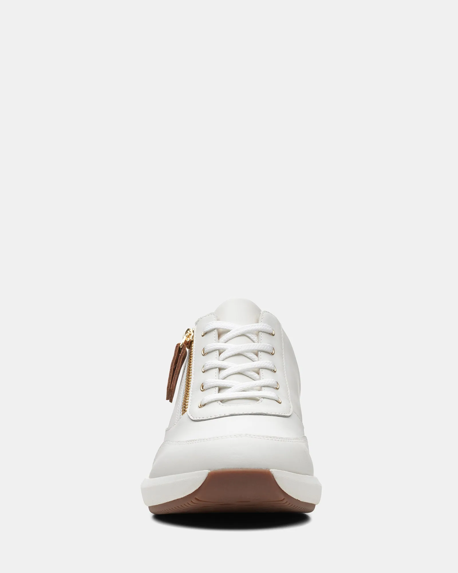 Un Rio Zip White Leather