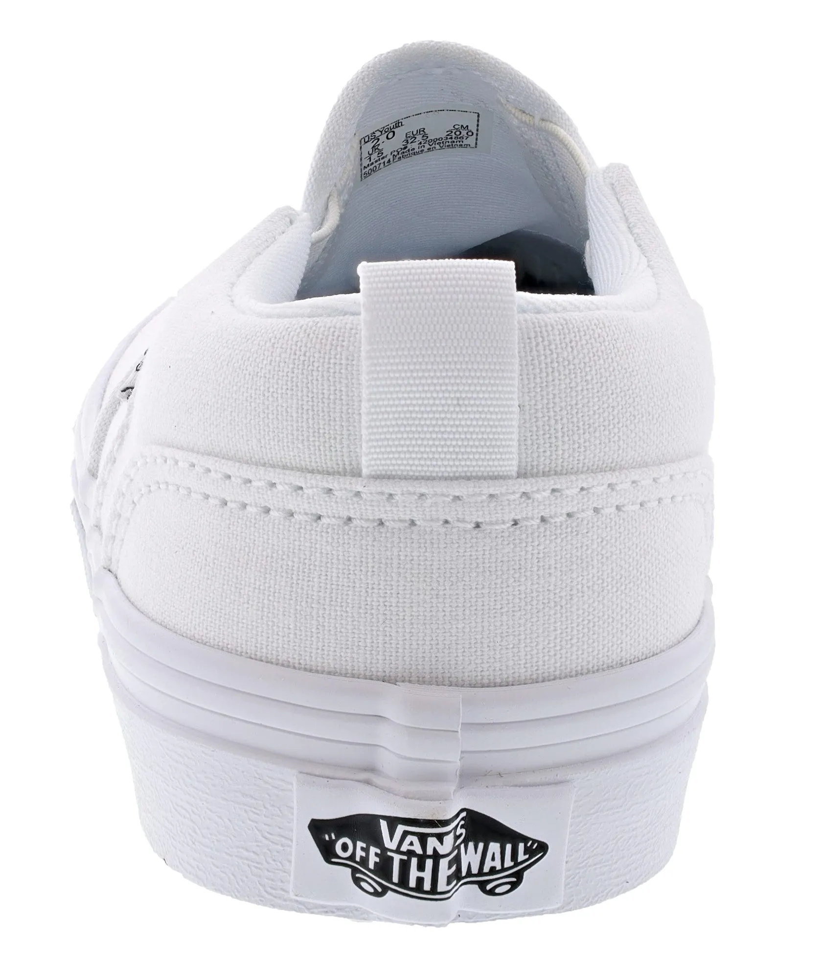 Vans Kid's Asher Slip On Sneakers