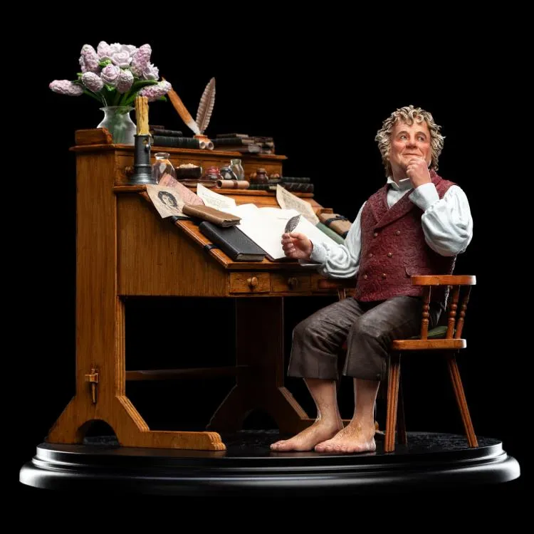 Weta Workshop The Lord of the Rings Bilbo Baggins at Desk 1:6 Scale Classic Statue