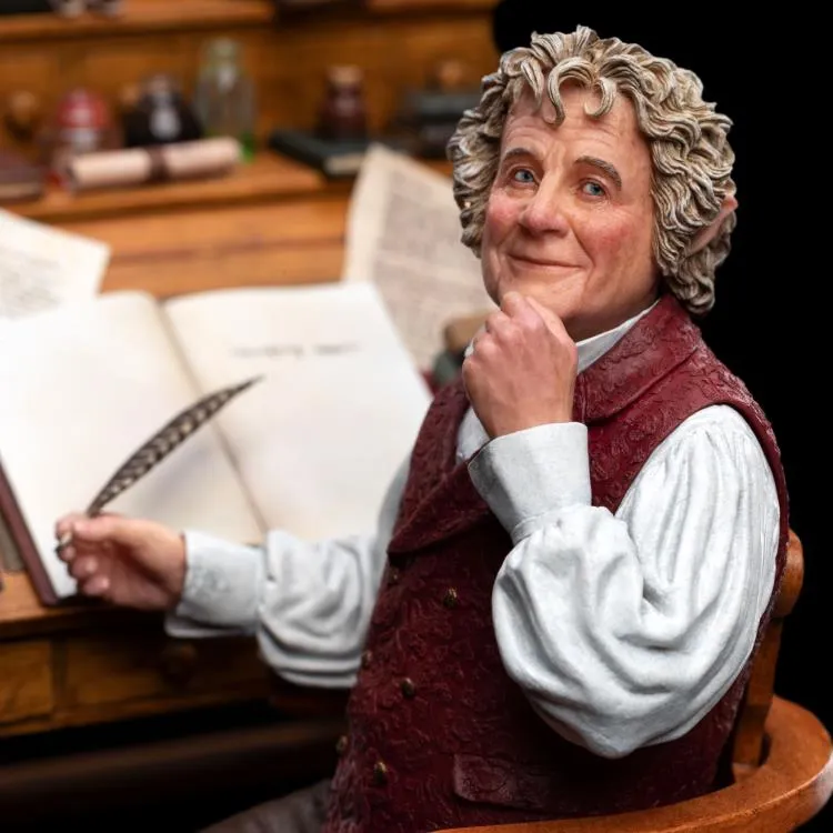 Weta Workshop The Lord of the Rings Bilbo Baggins at Desk 1:6 Scale Classic Statue