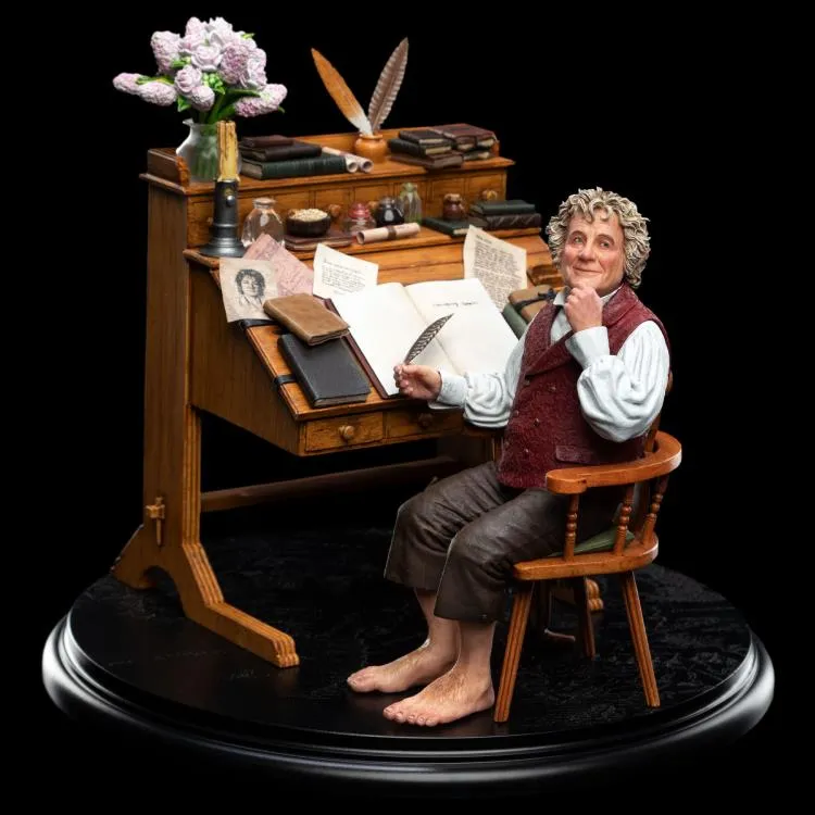 Weta Workshop The Lord of the Rings Bilbo Baggins at Desk 1:6 Scale Classic Statue